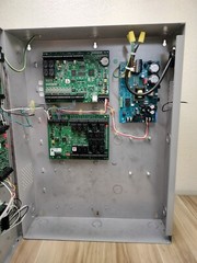 LENEL LNL-AL600ULX-4CB6 Access Control Power Supply Panel Enclosure w/ MODULES