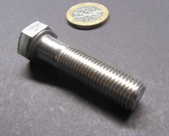 18-8 Stainless Steel Bolt, PT, 7/16-20 x 1 3/4″ Length, 10 pcs