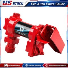 Fuel Transfer Pump 15GPM 12V for Gasoline Diesel Electric Self Priming High Flow