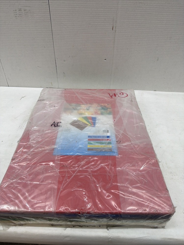 Cutting Board, 18″ x 24″ x 1/2″, 6 Each) Red, Green, Brown, Yellow, White, Blue