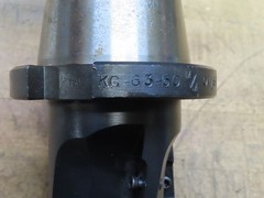 Kennametal 2-1/2″ Indexable end/shell mill 3″ LOC NMTB50 taper (@D103)