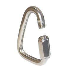 5 Pc 3/16” Marine Stainless Steel 316 Triangle Quick Link Shackle Rig Boating