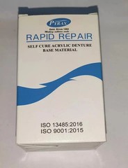 Rapid Repair Self Cure Liquid 100 ml Powder 100 gm For Acrylic Denture Pyrax