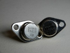 Amperex 2N4078 Germanium NPN Transistors Qty 2 NOS – One May Be No Logo