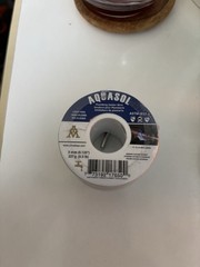 AIM Aquasol Lead Free Plumbing Solder 3mm (0.125 Inch) 227g (0.5lb)
