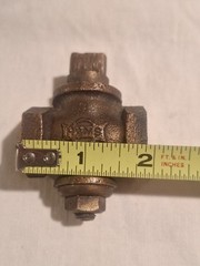 Hays Industrial Bronze/ Brass Heavy Duty Plug Valve Water/ Fuel/GasCock