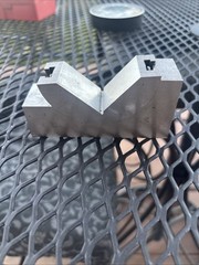0-60 Degree Adjustable Tilting Angle V Block Milling Tool 4″x 1.2″x 1.9”