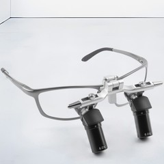 6X Magnifier Dental 48 ° Ergo Optical Loupes For Oral Surgery Prevent Bending US