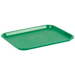 OCS Parts 14″ x 18″ Green Food Tray | Plastic Cafeteria Tray