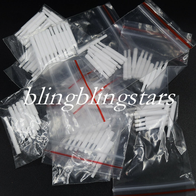 100 Pcs Dental Lb Zirconia Ceramic Pins For Honeycomb Firing Tray 2.5cm 10 Packs