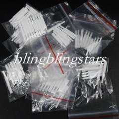 100 Pcs Dental Lb Zirconia Ceramic Pins For Honeycomb Firing Tray 2.5cm 10 Packs
