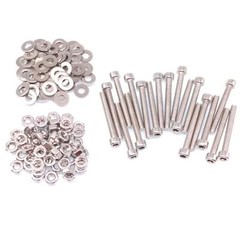 100x M3 x 25mm Socket Head Cap Screws Stainless Steel Allen Socket Nuts Washers