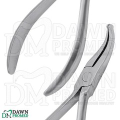 How Crown Pliers 5.5″ Curved Serrated Tips Oral Dental Orthodontic German Grade