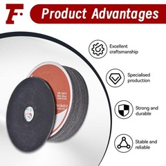 50 Pack 4-1/2″x.040″x7/8″ Cut-off Wheel – Metal & Stainless Steel Cutting Discs