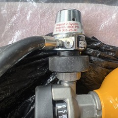 Full Face Respirator Mask/30min Air Tank/Valve Assembly And Regulator System