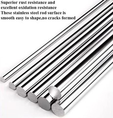 16 inches Long 1/8″(3.17) Diameter 304 Stainless Steel Solid Round Rod for，Me…