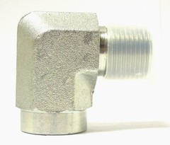 1/2″ Male NPTF x 1/2″ Female NPTF 90° Elbow Plated Steel Hydraulic 5502-08-08