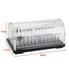 Dental Orthodontic Power Chain Ligature Tie Holder Case Organizer Storage Box