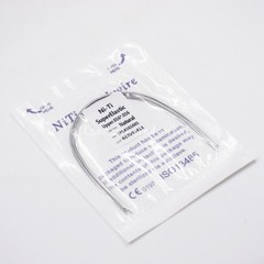10Pcs Dental Ortho NITI Super Elastic Rectangular Arch Wires Natural 16*16 Upper