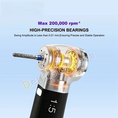 Dental 1:5 E-Type Contra Angle Standard Head Ceramic Bearing LED Push Button