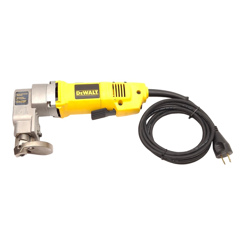 Dewalt DW893 Heavy Duty 12-Gauge Electric Shear, 1950 SPM, 120VAC/DC 6.5A