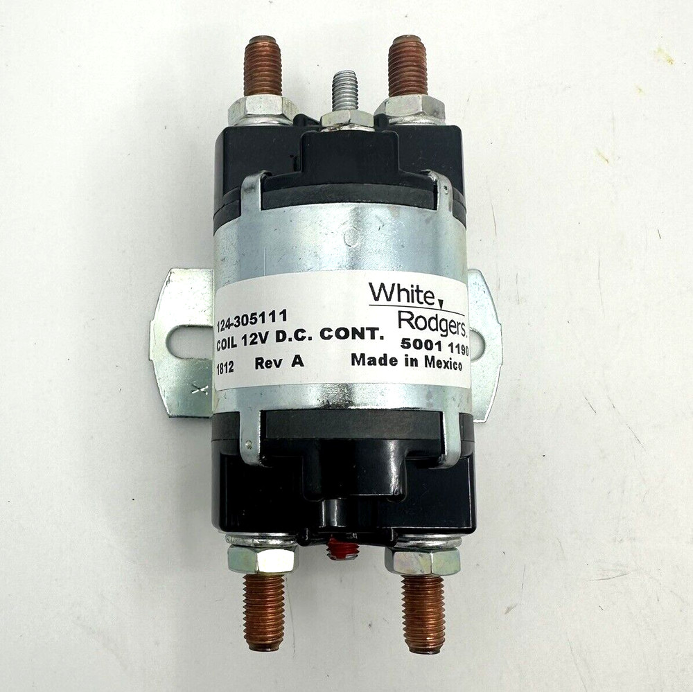 LOT of 6 WHITE-RODGERS 124-305111 DC Continuous Power Solenoid 12V NEW IN BOX