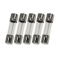 Pack of 5, GMA 125mA 125v/250v Fast Blow Glass Fuse (0.125A), 5x20mm (3/16″ X 3