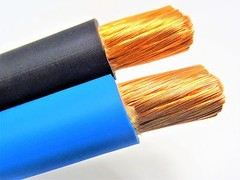 12′ FT 2 AWG GAUGE WELDING BATTERY CAR CABLE 6′ BLACK 6′ BLUE USA NEW