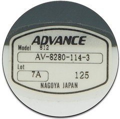 ADVANCE ELECTRIC AV-8280-114-3/Model 812 Teflon (PTFE) Pneumatic Valve *OPEN BOX
