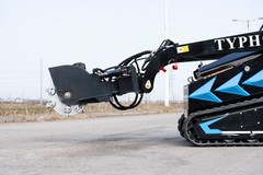 TYPHON STOMP X1300 & STOMP 509 Swing Stump Grinder Mini Skid Steer Attachment