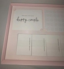 Kate Spade Wedding Guest Book Bridal Lined Pages Note Cards Envelopes Seals