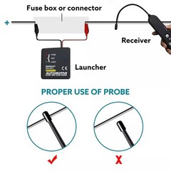 Automotive Short Open Finder Circuit Tester DC 6-42V Auto Car Wire Tracker Tools