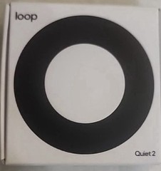 Loop Quiet 2 Ear Plugs for Noise Reduction 14 Rating BLACK Open Box