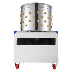 VEVOR 19.7″ Electric Chicken Plucker Machine 1500W & 275RPM 106 Fingers & Wheels