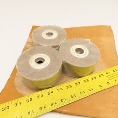 Norton 50A60-J8VH 4-1/2″ x 2-1/4″ OD x 1″ Bore Alundum Grinding Wheel Lot Of 3
