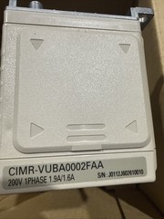 YASKAWA CIMR-VUBA0002FAA AC DRIVE REV C OUTPUT 0-240VAC 1.9/1.6A 0-400HZ INPUT