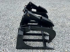 66″ Heavy Duty Root Rake Grapple Bucket Attachment Fits Skid Steer Quick Attach