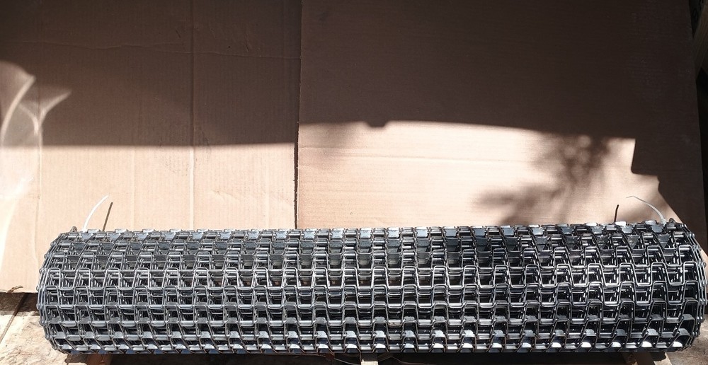 Stainless Steel Conveyor Belting, 65 Links, 1.5″ Pitch, 8.125′ Long, 40″ Wide