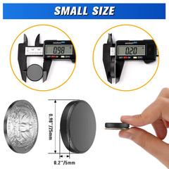 20 Pack 1 Inch (25Mm) Magnets for Crafts with Adhesive Backing Ceramic Magnets r