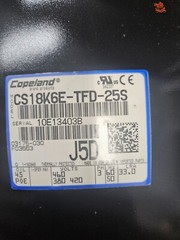 COPELAND CS18K6E-TFD 460V 3PH 60HZ R-404A/R-134A REF. COMPRESSOR W/ STUB CON.