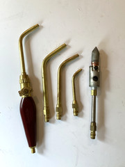Vintage Presto-Lite Torch Set