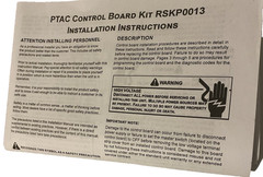 Amana Ptac Control Circuit Board fits PTC124E35AXXXAB unit Compatible