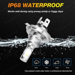Super Bright CSP LED headlight bulbs for Honda VT750C Shadow Aero 2004-2022 US