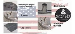 Welding Rods Brazing QuickFix -Soldering Aluminum Rods USA MADE