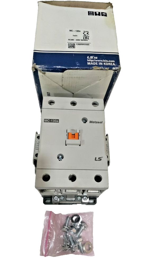 *New in Box* Contactor 3 Pole LS Electric MC-130a 440V Coil 130A