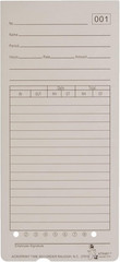 09-9115-000 Time Cards for ATR480 Time Clock, 50 Count(Pack of 1)