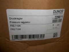 NIB DUNGS 229611 FRS 715/6 GAS PRESSURE REGULATOR 7 PSI (629)