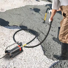 Electric Concrete Vibrator, 1500-Watt, 16000 VPM, Concrete Vibrating Tool Portab