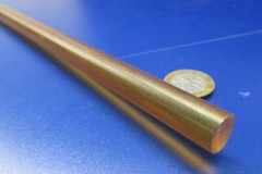 Ultem PEI Rod 1000-1000 Natural .500″ (1/2″) Diameter Rod x 1 Ft Long