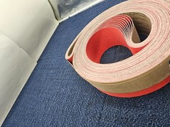 (QTY 10) VSM 284590: 3″ x 13″ Ceramic Abrasive Belt 120 Grit, XK870X Series